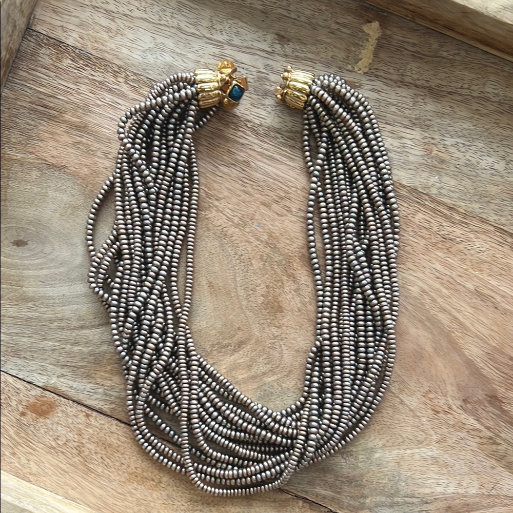 Francesca Romana multi-stranded beaded choker